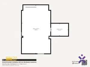 Pronájem obchodního prostoru, Luhačovice, Masarykova, 83 m2