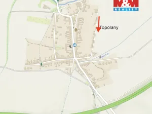 Prodej pozemku pro bydlení, Topolany, 1194 m2