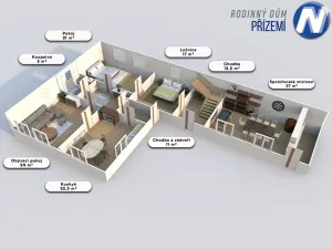 Prodej rodinného domu, Paračov, 388 m2