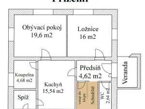 Prodej rodinného domu, Koroužné, 275 m2