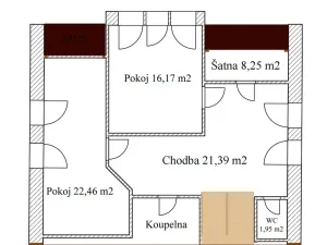 Prodej rodinného domu, Koroužné, 275 m2