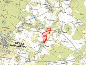 Prodej pole, Krásná Hora, 91455 m2