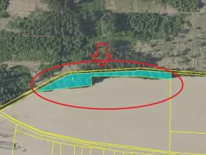 Prodej lesa, Keblov, 3400 m2