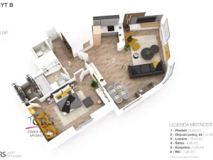 Prodej bytu 2+kk, Praha - Bubeneč, Na hutích, 75 m2