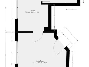Pronájem bytu 1+1, Praha, Kukelská, 26 m2