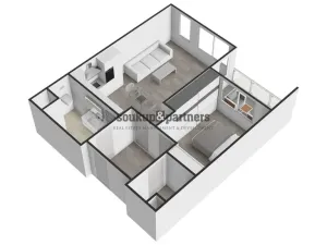 Prodej bytu 2+kk, Praha - Ruzyně, Stočesova, 54 m2