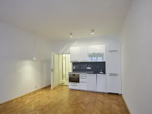 Pronájem bytu 1+kk, Praha - Holešovice, Schnirchova, 35 m2