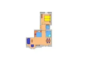 Pronájem bytu 2+kk, Praha - Vinohrady, Na Kozačce, 60 m2