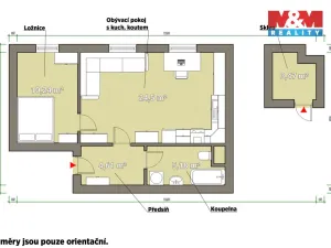 Prodej bytu 2+kk, Plzeň, Karlova, 48 m2
