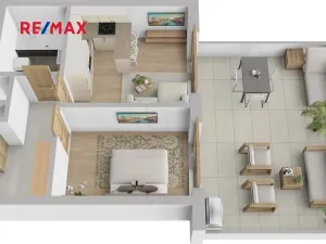 Prodej bytu 2+kk, Praha - Prosek, Čakovická, 43 m2