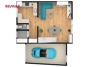 Pronájem rodinného domu, Praha - Újezd nad Lesy, Na Božkovně, 110 m2