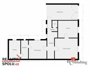 Prodej rodinného domu, Spálené Poříčí, Havlíčkova, 93 m2