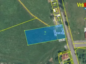 Prodej pozemku pro bydlení, Vráž - Stará Vráž, 1637 m2