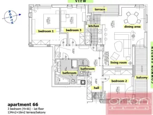 Pronájem bytu 4+kk, Praha - Vinohrady, Italská, 134 m2