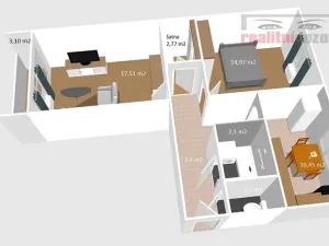 Prodej bytu 2+1, Brno, Jakuba Obrovského, 61 m2