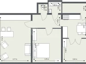 Pronájem bytu 3+1, Praha, 76 m2