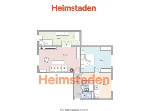 Pronájem bytu 3+1, Havířov - Město, Mladé Gardy, 65 m2
