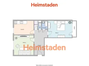 Pronájem bytu 2+1, Karviná - Nové Město, tř. Osvobození, 55 m2