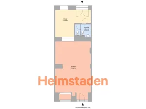 Pronájem obchodního prostoru, Havířov - Město, Hlavní třída, 40 m2