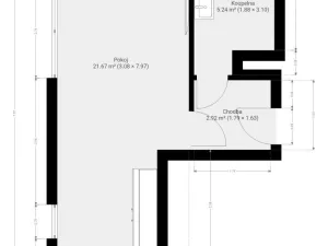 Prodej bytu 1+kk, Brno - Žebětín, Žabí, 32 m2