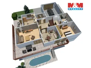 Prodej rodinného domu, Chomutov, Ve Stráni, 494 m2