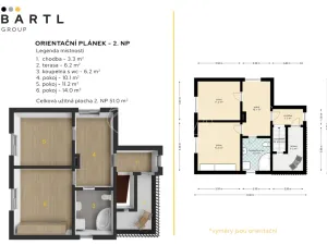 Pronájem bytu 4+1, Větřní - Němče, Okružní, 89 m2