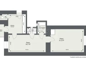 Prodej bytu 2+kk, Praha - Vysočany, Na břehu, 54 m2