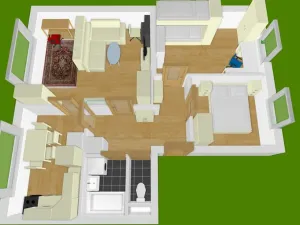 Pronájem bytu 3+1, Jihlava, Havlíčkova, 68 m2