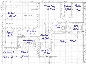 Pronájem bytu 4+1, Praha - Nové Město, Černá, 106 m2