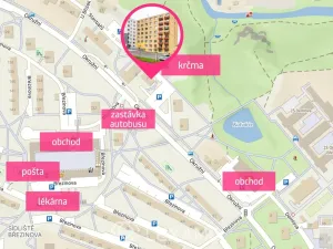 Pronájem bytu 1+kk, Jihlava, Okružní, 20 m2