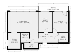 Pronájem bytu 3+kk, Praha - Michle, V zápolí, 75 m2