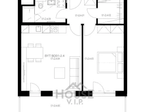 Prodej bytu 2+kk, Kladno, U Engerthu, 55 m2