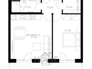 Prodej bytu 2+kk, Kladno, U Engerthu, 55 m2