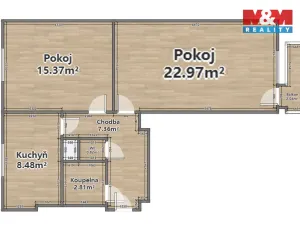Pronájem bytu 2+1, Plzeň, Revoluční, 69 m2