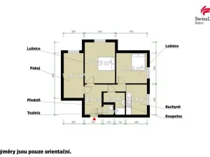 Prodej bytu 3+1, Tachov, Zárečná, 63 m2