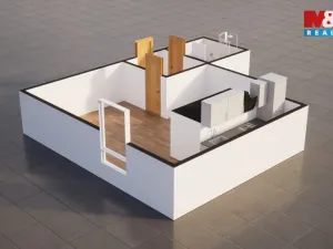 Pronájem bytu 1+kk, Jablonné v Podještědí, Zdislavy z Lemberka, 39 m2