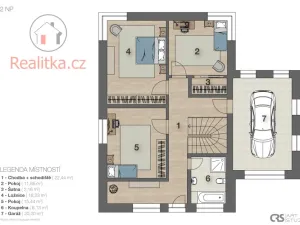 Prodej rodinného domu, Ondřejov, Pod Oborou, 232 m2