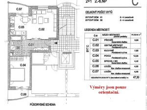 Prodej bytu 2+kk, Blansko, Na Pískách, 50 m2