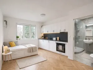 Pronájem bytu 1+kk, Praha, 17 m2