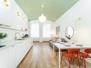 Pronájem bytu 2+kk, Praha - Vinohrady, Rumunská, 39 m2