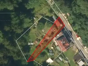 Prodej pozemku, Děčín, 242 m2