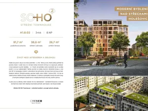 Prodej bytu 3+kk, Praha - Holešovice, V háji, 92 m2