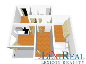 Pronájem bytu 3+kk, Praha - Liboc, Libocká, 60 m2