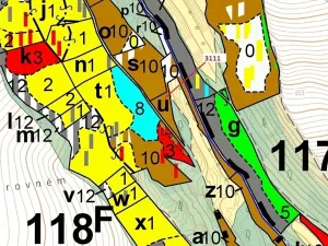 Dražba lesa, Benešov u Semil, 2958 m2