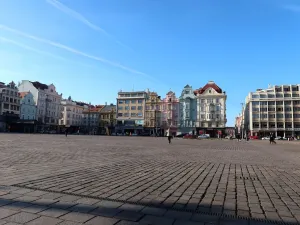 Pronájem kanceláře, Plzeň, náměstí Republiky, 60 m2