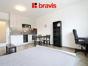 Pronájem bytu 1+kk, Brno - Černá Pole, třída Generála Píky, 28 m2