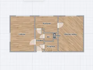 Prodej bytu 2+1, Plzeň, Čermákova, 63 m2