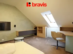 Pronájem bytu 1+kk, Brno - Veveří, Lidická, 42 m2