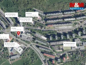 Pronájem komerční nemovitosti, Ústí nad Labem - Severní Terasa, Šrámkova, 33 m2