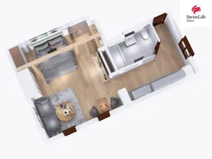 Prodej bytu 1+1, Trutnov, Rolnická, 38 m2